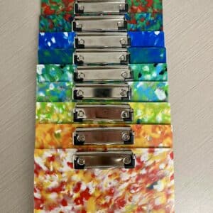 Recycled Plastic Clipboard - Handmade in Tauranga